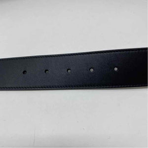 Pre-Owned Gucci Black Leather Designer Belt
