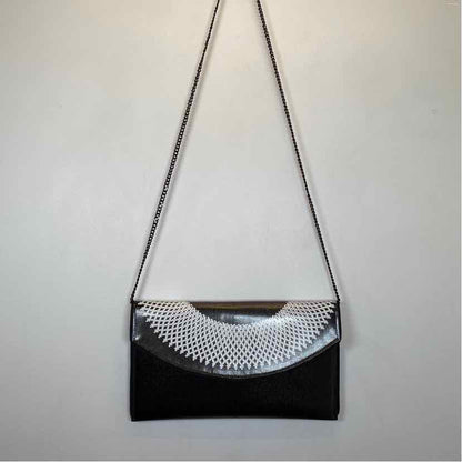 Pre-Owned Kent Stenson Black Canvas Handbag