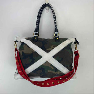 Pre-Owned Equipt4u Camo Fabric Handbag