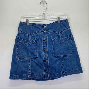 Pre-Owned Size 2/S Free People Denim Skirt
