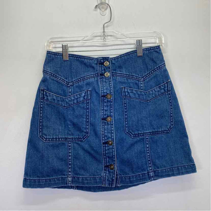 Pre-Owned Size 2/S Free People Denim Skirt