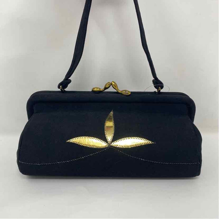 Pre-Owned Boutique Black Fabric Handbag