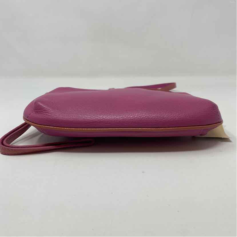 Pre-Owned Brighton Magenta Leather Handbag