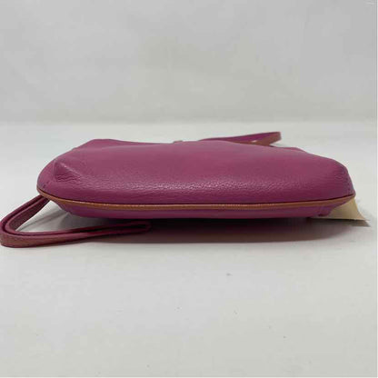 Pre-Owned Brighton Magenta Leather Handbag