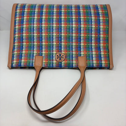 Pre-Owned Tory Burch Multi Woven Handbag