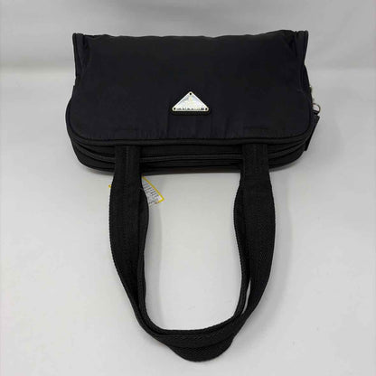 Pre-Owned Prada Black Nylon Designer Handbag