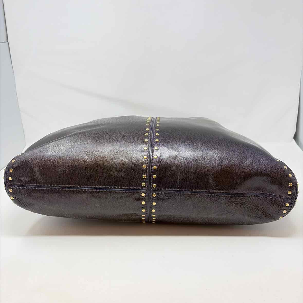 Pre-Owned Michael Kors Plum Leather Handbag
