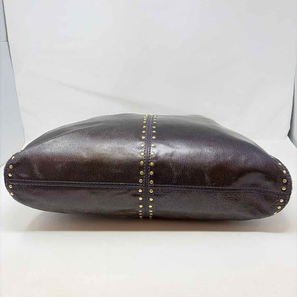 Pre-Owned Michael Kors Plum Leather Handbag