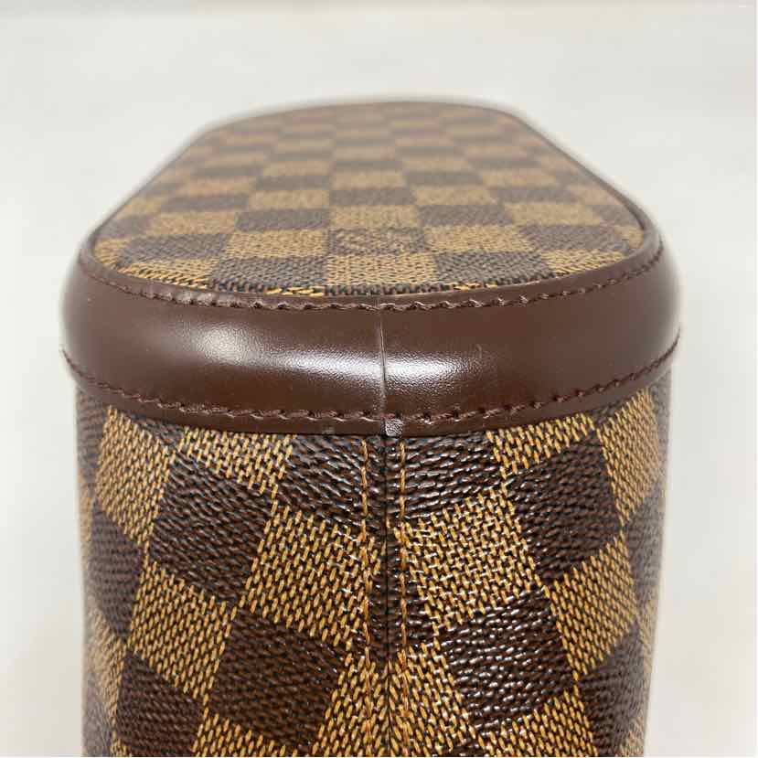 Pre-Owned Louis Vuitton Damier Eben Canvas Designer Handbag