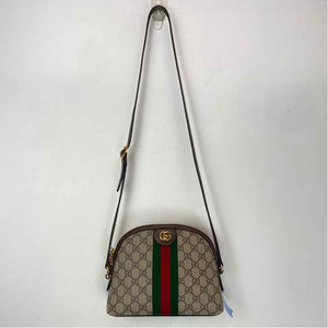 Pre-Owned Gucci Monogram Canvas Designer Handbag