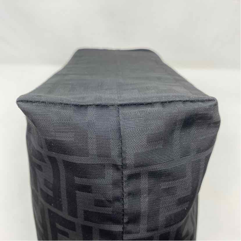 Pre-Owned Fendi Black Nylon Designer Handbag