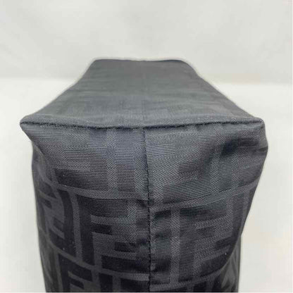 Pre-Owned Fendi Black Nylon Designer Handbag