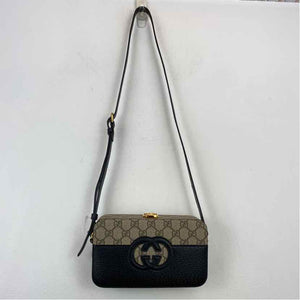 Pre-Owned Gucci Monogram Canvas Designer Handbag