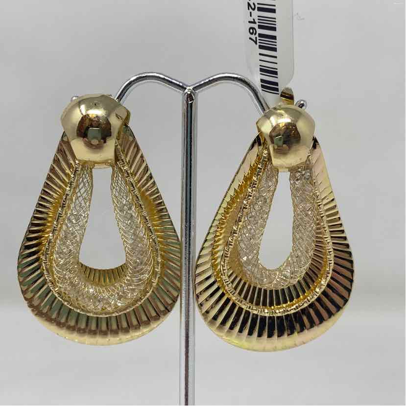 Gold Metal Earrings