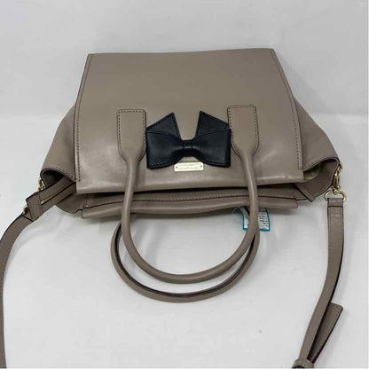 Pre-Owned Kate Spade Taupe Leather Handbag