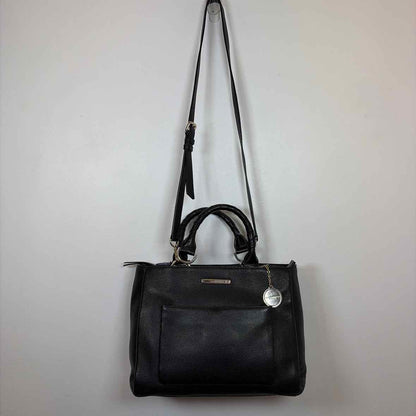 Pre-Owned Donna Karan Black Leather Handbag