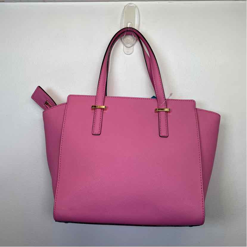 Pre-Owned Kate Spade Pink Leather Handbag