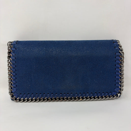 Pre-Owned Stella McCartney Blue faux leather Designer Wallet