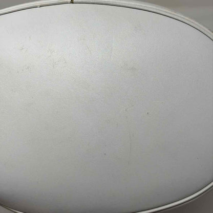 Pre-Owned Salvatore Ferragamo White Leather Designer Handbag