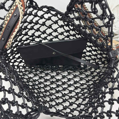 Pre-Owned Stella McCartney Black faux leather Designer Handbag