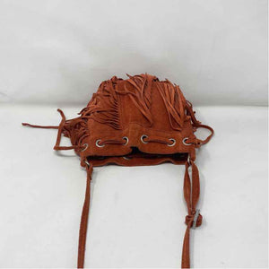Pre-Owned Toms Orange Leather Handbag