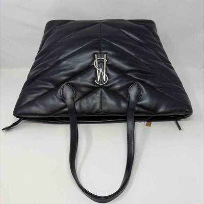 Pre-Owned Steve Madden Black Pleather Handbag