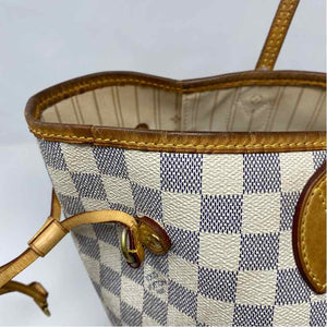 Pre-Owned Louis Vuitton Damier Azur Canvas Designer Handbag