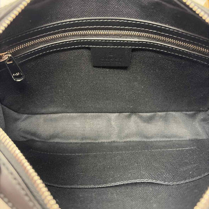 Pre-Owned Gucci Black Canvas Designer Handbag