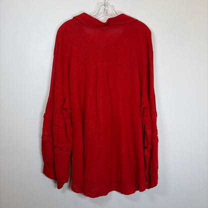 Pre-Owned Size XL Kaktus Red Casual Dress