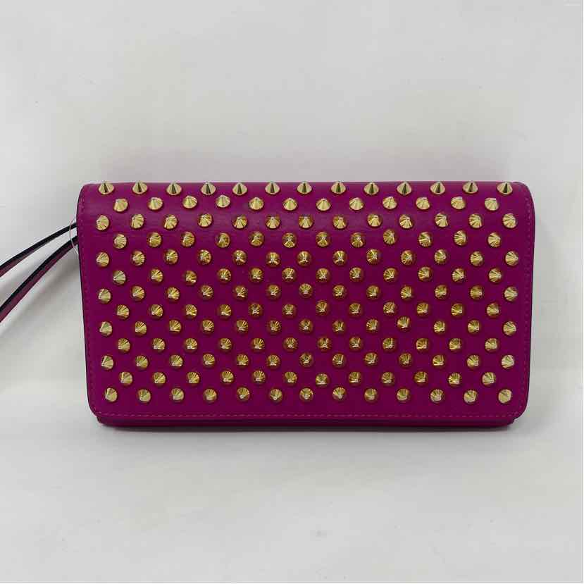 Pre-Owned Christian Louboutin Pink Leather Designer Handbag