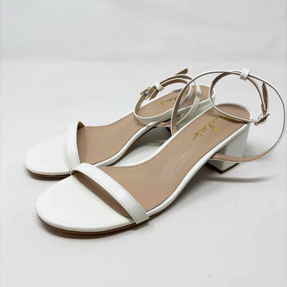 Pre-Owned Shoe Size 7.5 Lulus White Heels