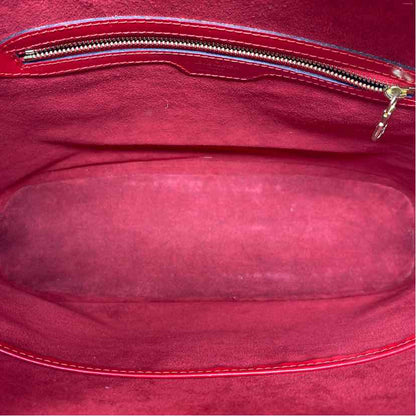 Pre-Owned Louis Vuitton Red Leather Designer Handbag