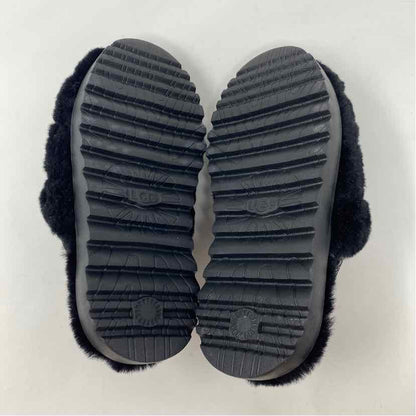 Pre-Owned Shoe Size 6 UGG Black Slipper