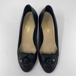 Pre-Owned Shoe Size 9 Chanel Black Heels