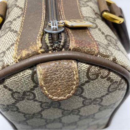Pre-Owned Gucci Monogram Canvas Designer Handbag