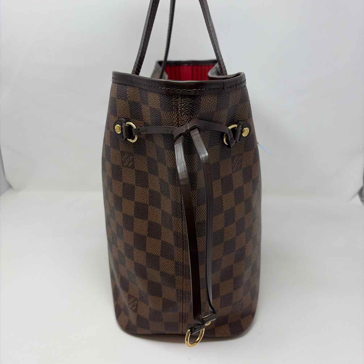 Pre-Owned Louis Vuitton Damier Eben Canvas Designer Handbag