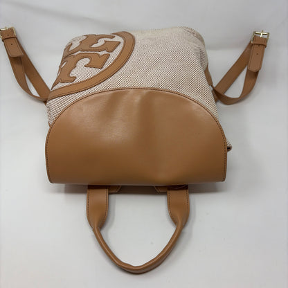 Pre-Owned Tory Burch Tan Canvas Handbag