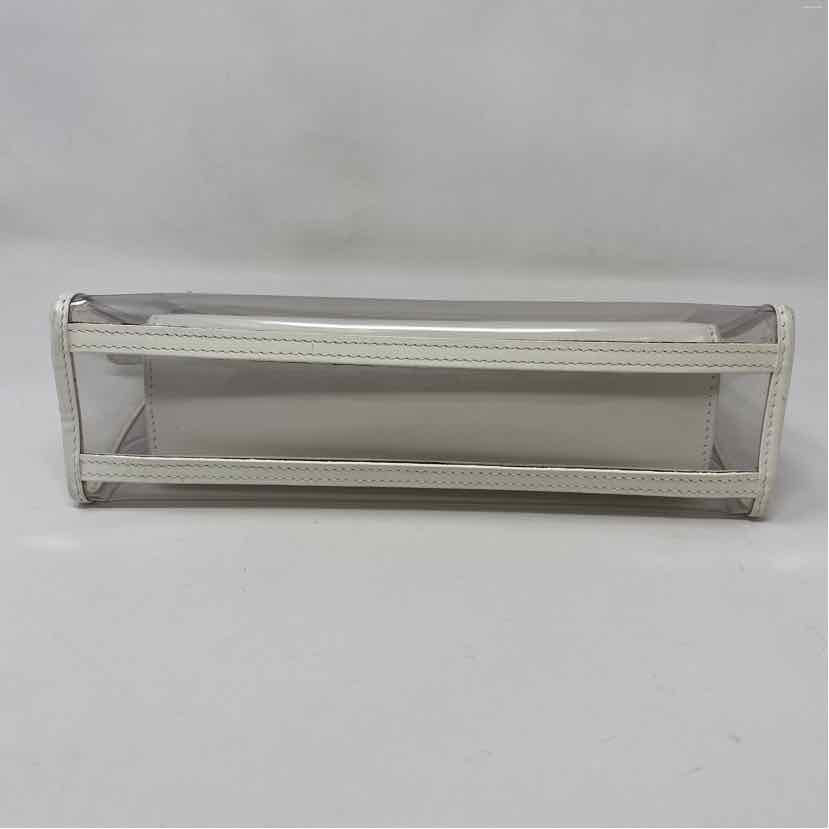 Pre-Owned Gucci Clear Plastic Designer Handbag