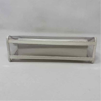 Pre-Owned Gucci Clear Plastic Designer Handbag