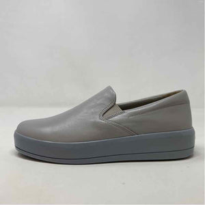 Pre-Owned Prada Grey Leather Shoe Size 6 Designer Shoes