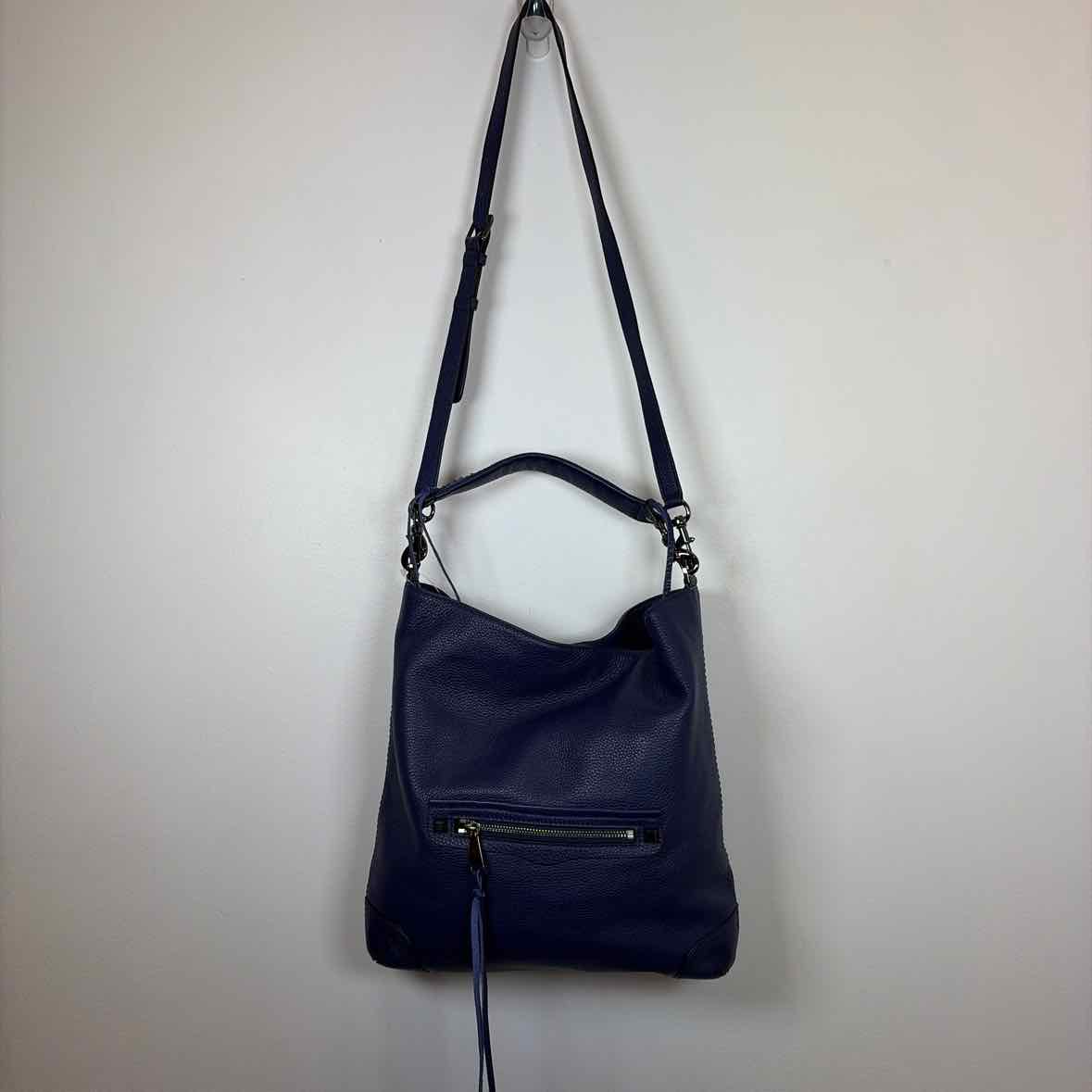Pre-Owned Rebecca Minkoff Blue Leather Handbag