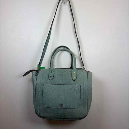 Pre-Owned Ivanka Trump Teal Leather Handbag