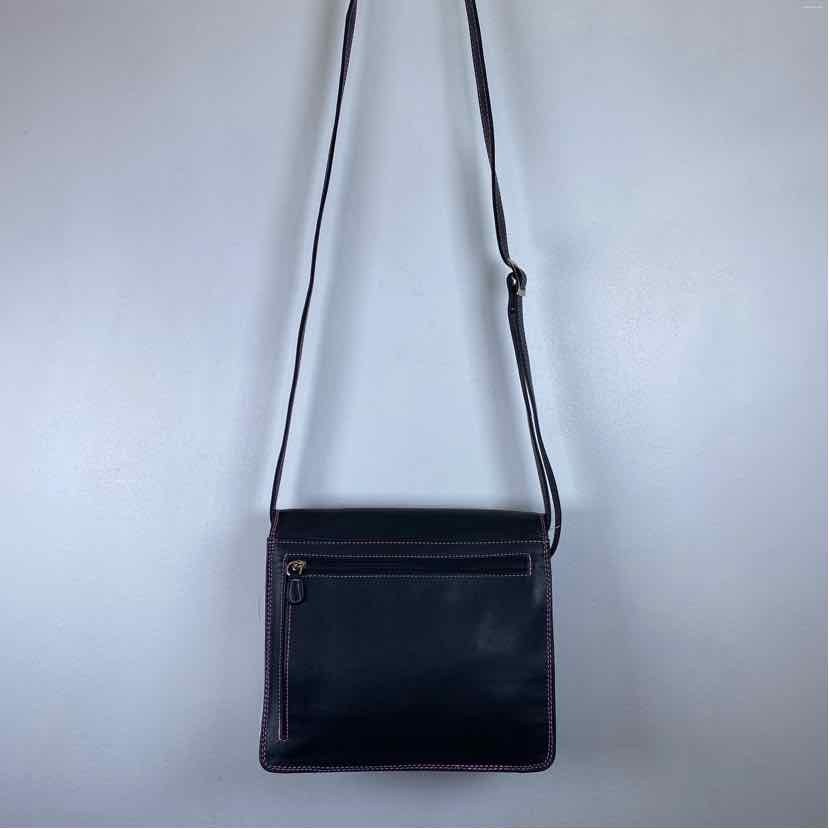 Pre-Owned Derek Alexander Black Multi Leather Handbag