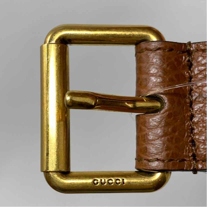 Pre-Owned Gucci Denim Denim Designer Belt