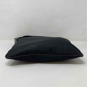 Pre-Owned Gucci Black Nylon Designer Handbag