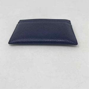 Pre-Owned Chanel Blue Leather Designer Wallet