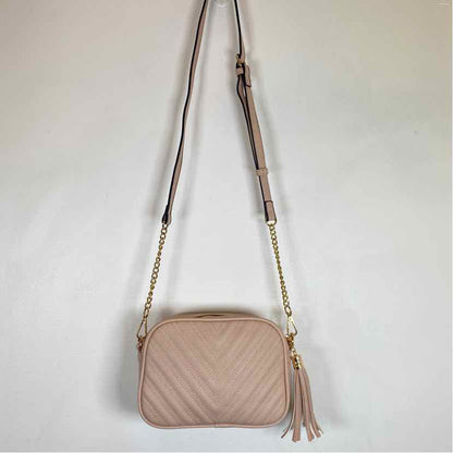 Pre-Owned lola mae Light Pink Pleather Handbag