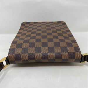 Pre-Owned Louis Vuitton Damier Eben Canvas Designer Handbag