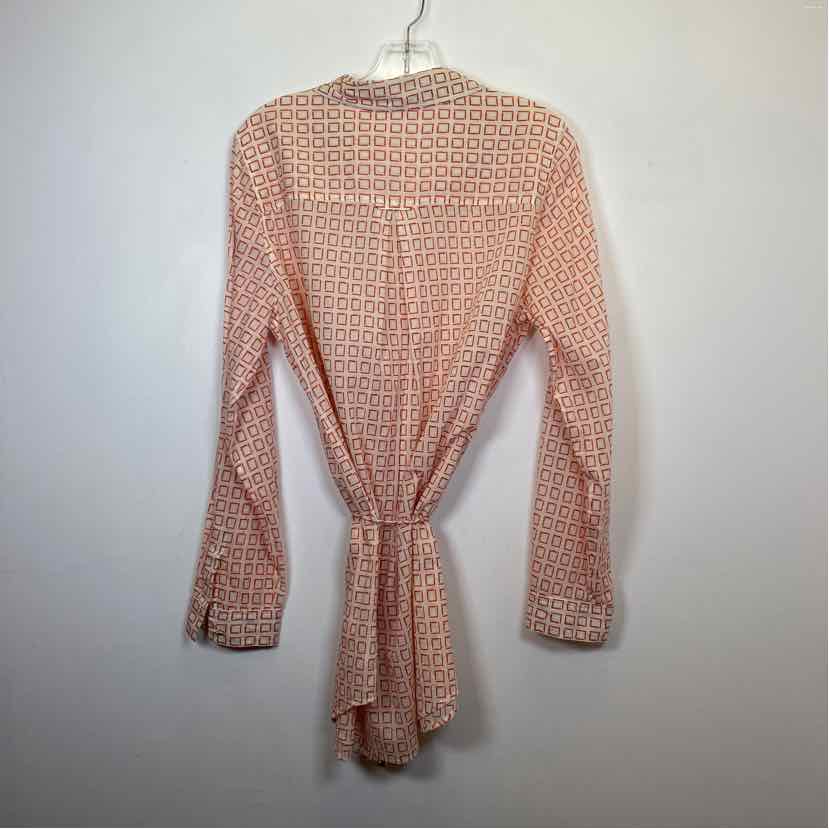 Pre-Owned Size XL Tory Burch Orange Multi Top