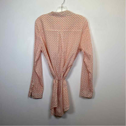 Pre-Owned Size XL Tory Burch Orange Multi Top